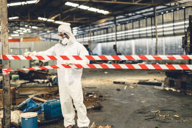 Professional Infectious Disease Decontamination technician working in Lisbon, NH